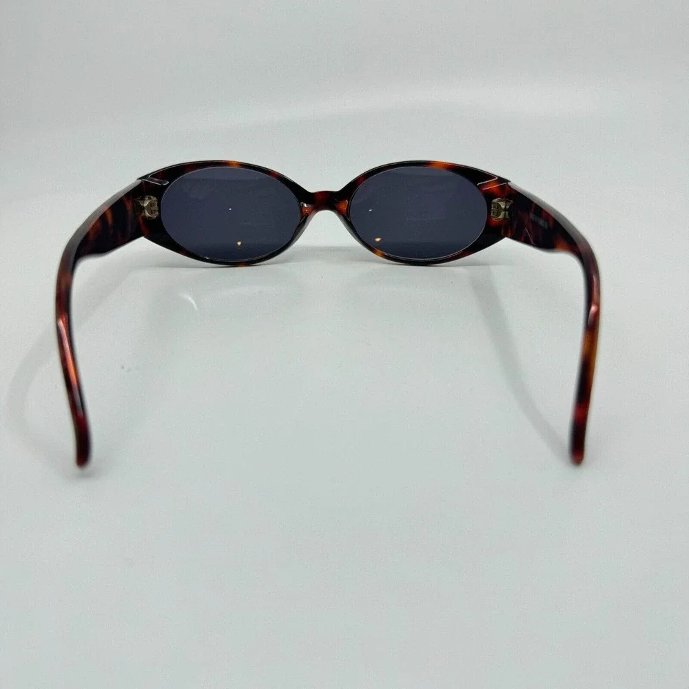 Unbranded Brown Tortoise Sunglasses with Geckos on Arm Black Lens H10470‎